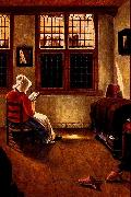 Pieter Janssens Woman Reading USA oil painting reproduction